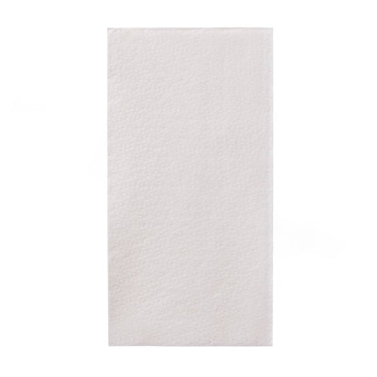 Prägeserviette - 33 x 33 cm - 1/8 Falz - 1-lagig - weiß (500 Stk)