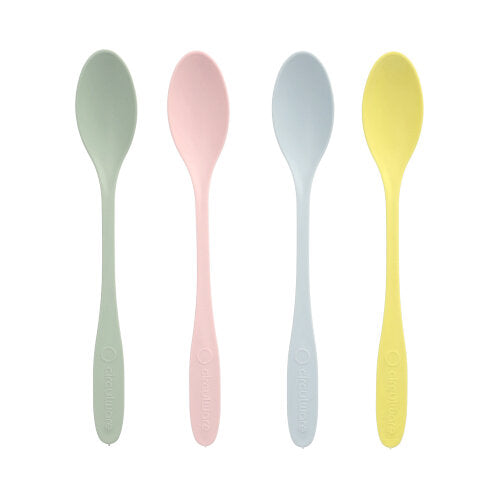 Mehrweg-Sorbetlöffel - BIO-PP - 17,5 cm - Pastell  - sortiert - (10 x 100 Stück)