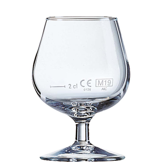 DEGUSTATION Cognacschwenger 15 cl - (Ø 6,5 x 19,6 cm) - geeicht /-/ 2 cl