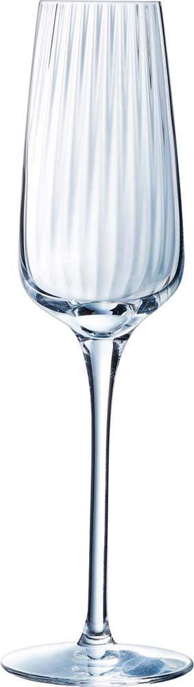 SYMETRIE Sektglas - 21 cl - (Ø 7x 24 cm) - geeicht /-/ 0,1 l