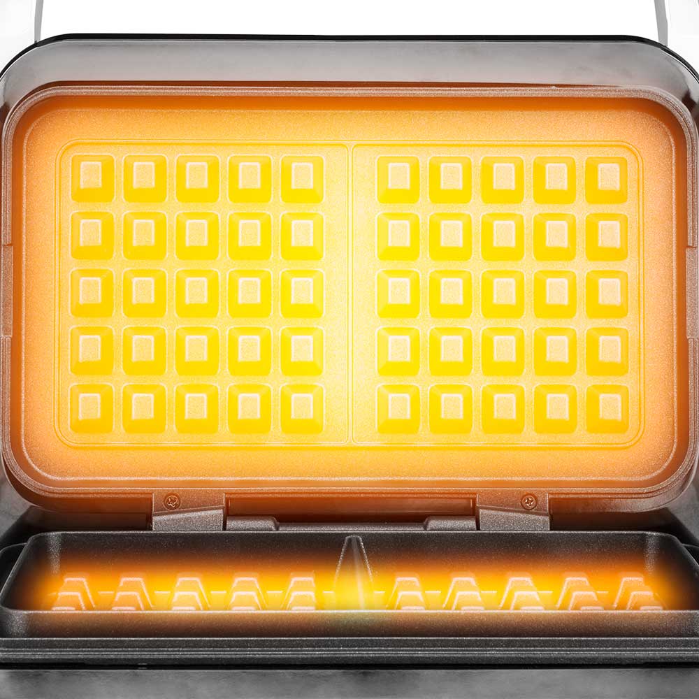 ADVANCED Control Waffeleisen - für 2 Belgische Waffeln
