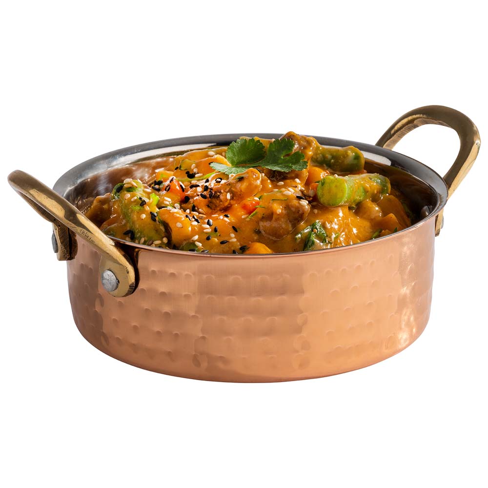 MUMBAI Serviertöpfchen - (Ø 14 x 5 cm) - 0,5 l - Edelstahl