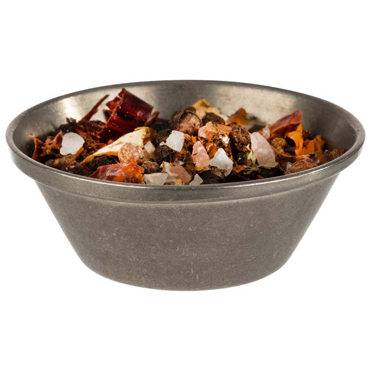 Dipschälchen  - (Ø 6 x 2,5 cm - 0,04l) - Edelstahl - Silber (6 Stück)