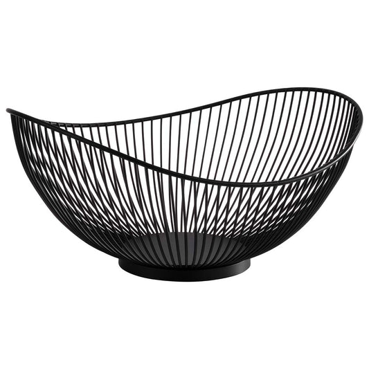 SVART Präsentationskorb 29,5 x 25,5 x 13,5 cm - Metall- Schwarz