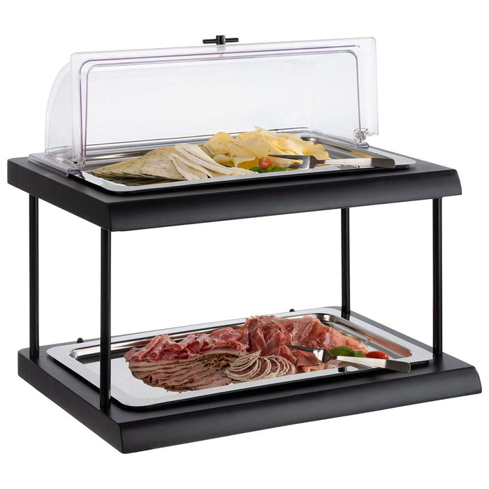 GASTRONORM Rolltop-Haube GN 1/1 - Griff schwarz