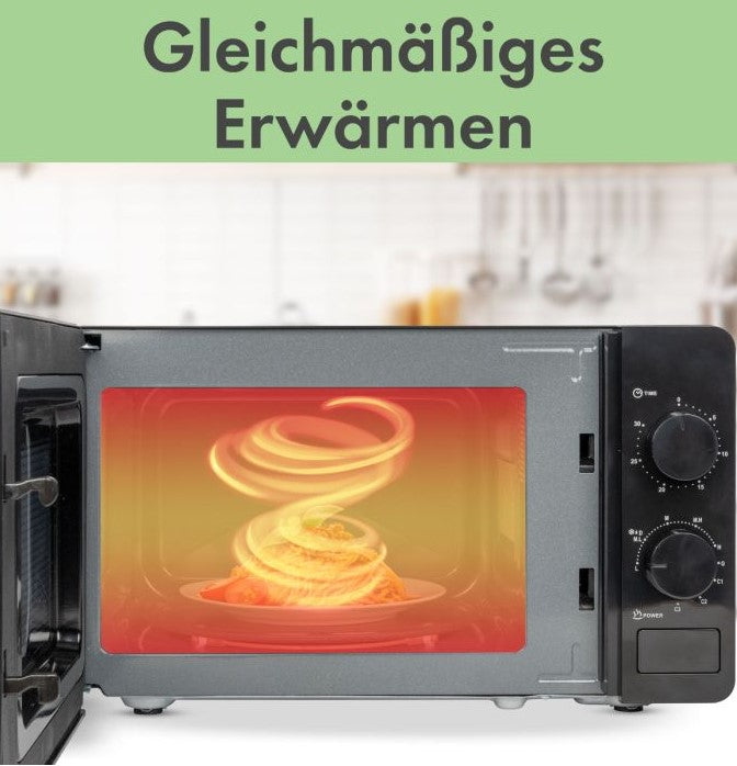 Mikrowelle MWG 792 - 20 Liter - 800 Watt/Schwarz