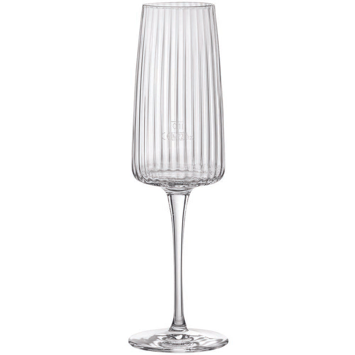 EXCLUSIVA Sektglas - 25,5 cl - (Ø 6,8 x 22,5 cm) - geeicht / - / 0,1 l