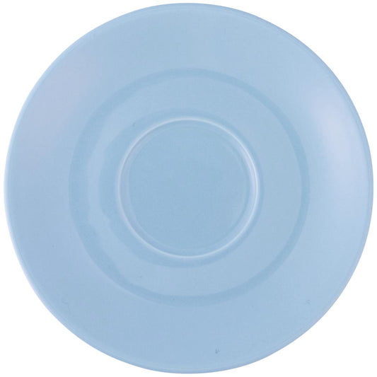 NANA Cappuccino-Untertasse - (Ø 16,3 cm) - Hellblau
