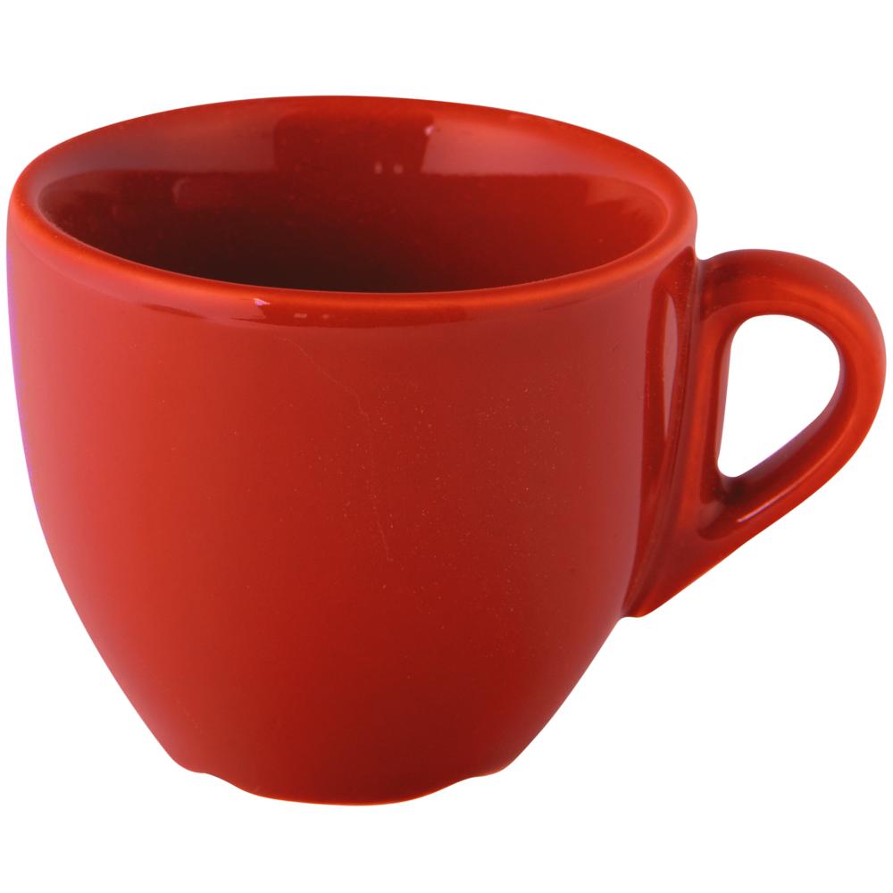 NANA Espressotasse- 9 cl - (Ø 6,4 x 5,4cm) - Kaminrot