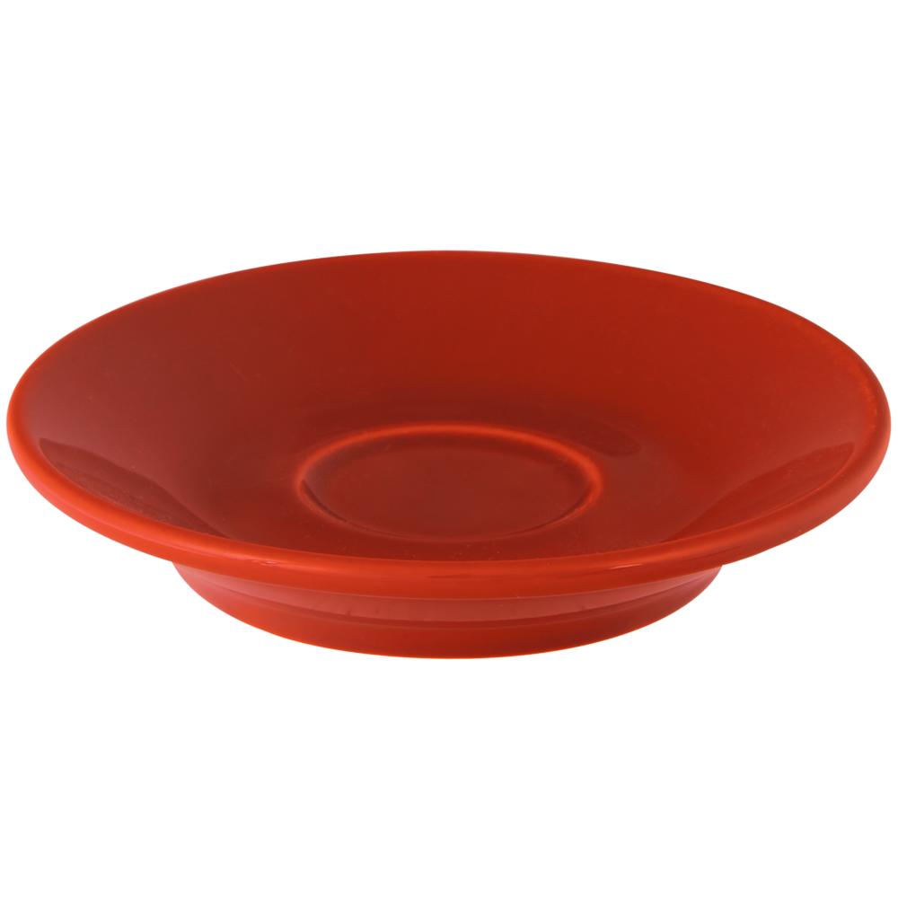 NANA Espresso-Untertasse - (Ø 12 cm) - Kaminrot