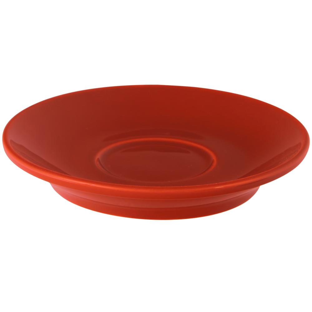 NANA Kaffee-Untertasse - (Ø 14,2 cm) - Kaminrot