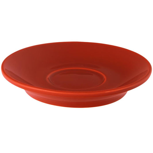 NANA Kaffee-Untertasse - (Ø 14,2 cm) - Kaminrot