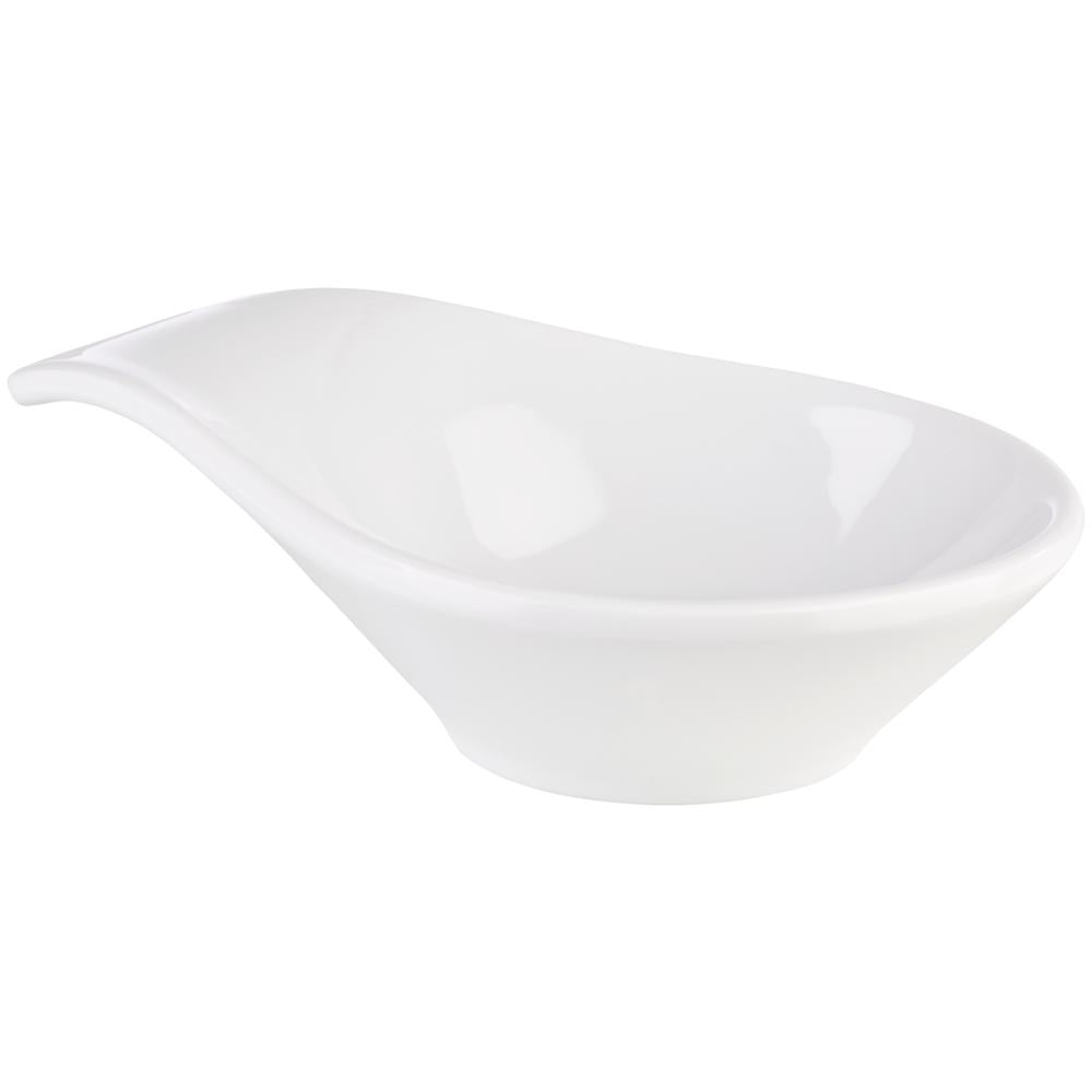 FRIENDLY Schale - 4 cl - (11,5 x 7,5 x 3 cm) - PET- Weiß