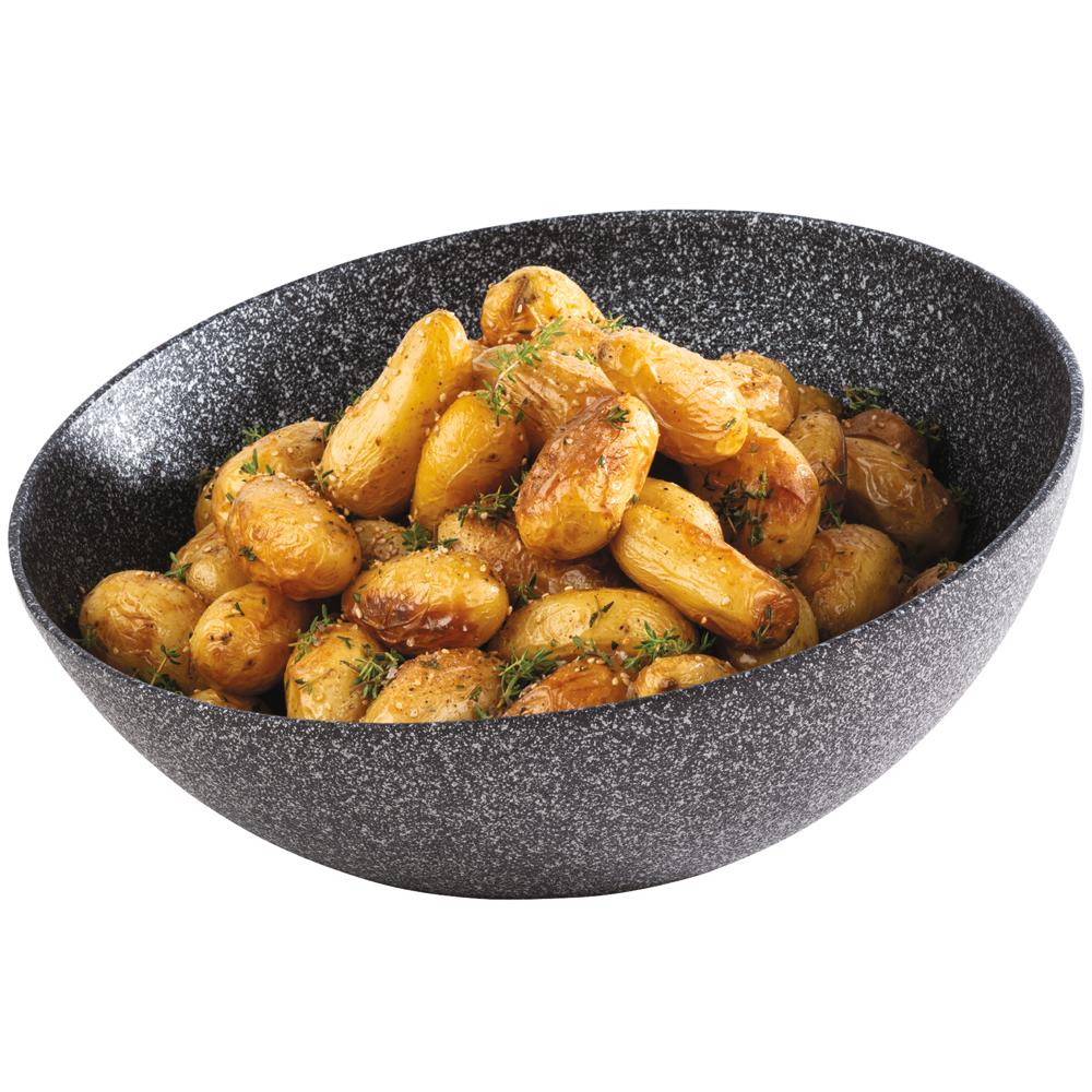 FROSTFIRE Schale - 3 l - (Ø 32,5 x 14 cm) - Aluminium - Granit