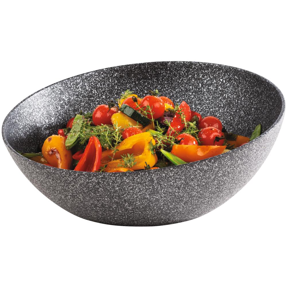 FROSTFIRE Schale - 3 l - (Ø 32,5 x 14 cm) - Aluminium - Granit