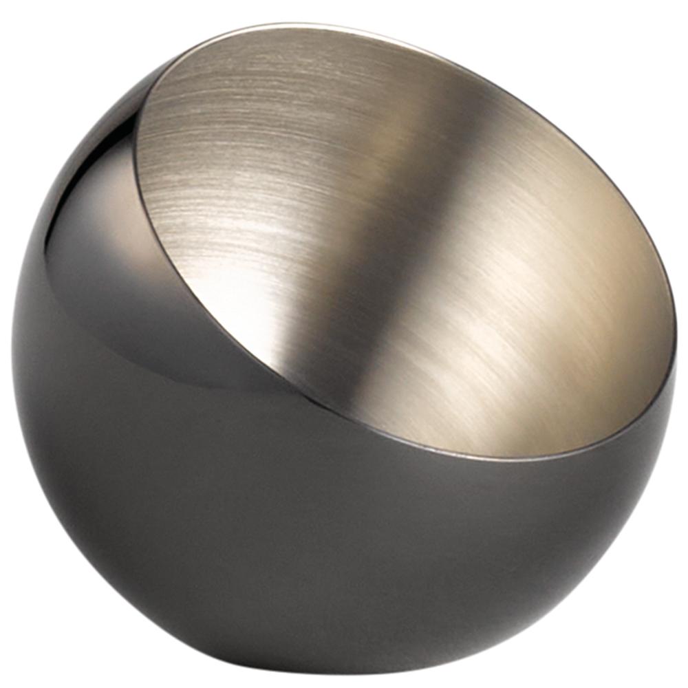 SPHERE Schalen (3-teilig) - 10 cl - (Ø 8 x 7 cm) - Schwarz