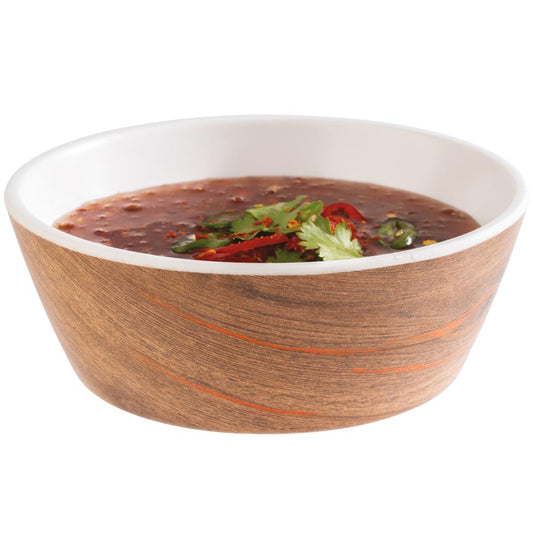 CRAZY WOOD Schale - 0,25 l - (Ø 12,5 x 4,5 cm) -Melamin