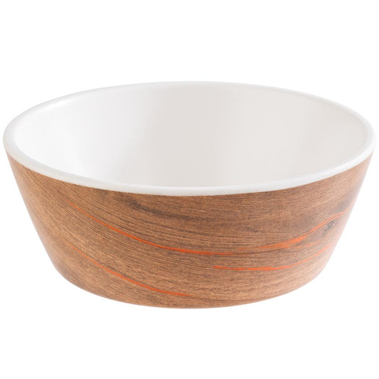 CRAZY WOOD Schale - 0,25 l - (Ø 12,5 x 4,5 cm) -Melamin