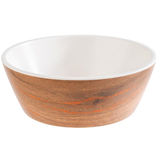 CRAZY WOOD Schale - 0,5 l - (Ø 15,5 x 5,5 cm) - Melamin