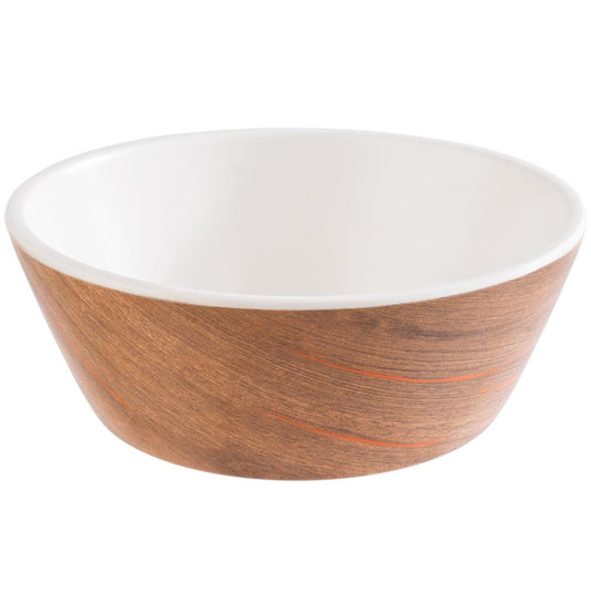 CRAZY WOOD Schale - 1,2 l - (Ø 20,5 x 7,5 cm) - Melamin