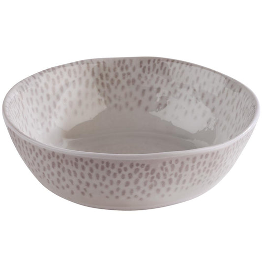 FOOTMARK Schale - 0,6 l - (Ø 18 x 5,5 cm) - Melamin - Weiß