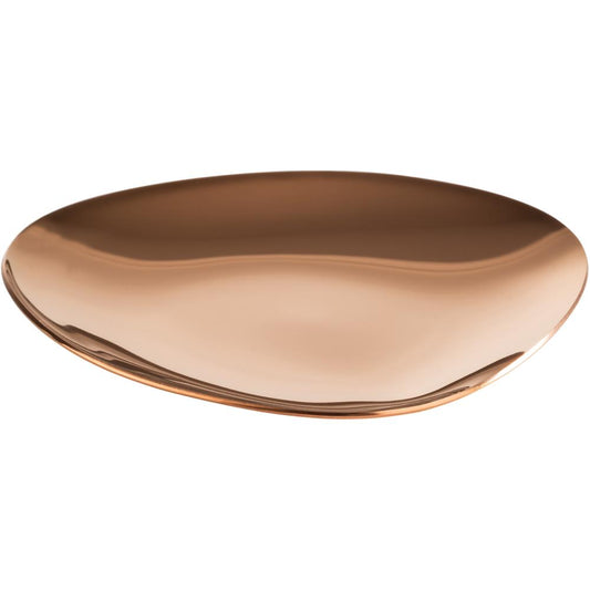 PEBBLES Teller (4-teilig) - 9 x 9 cm - Kupfer