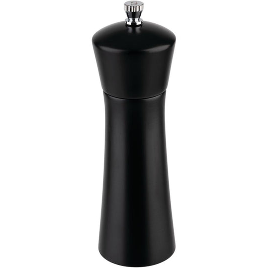MIDNIGHT Salzmühle - (Ø 5 x 17 cm) - Holz - Schwarz