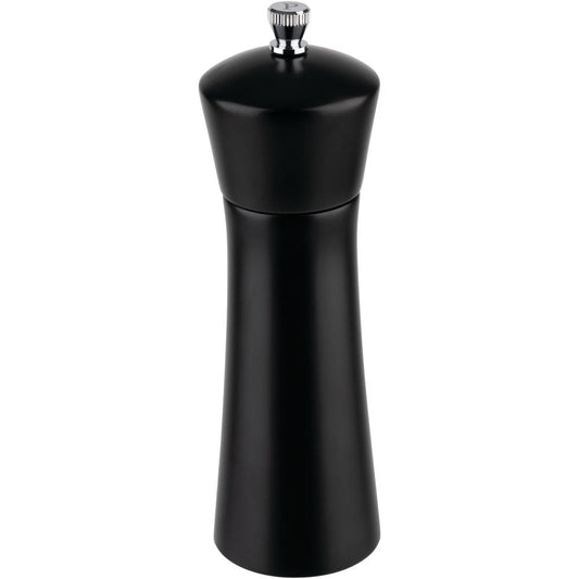 MIDNIGHT Pfeffermühle - (Ø 5 x 17 cm) - Holz - Schwarz