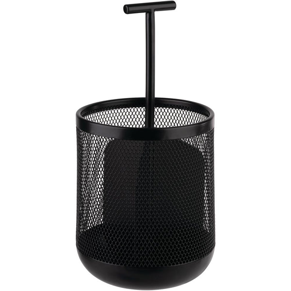 DART Besteckbehälter - (Ø 12 x 25 cm) - Metall - Schwarz