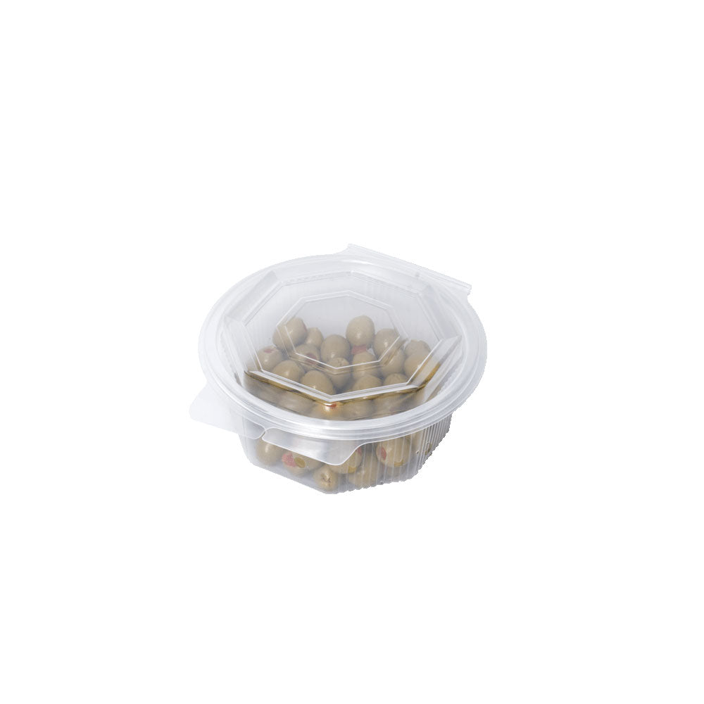 PP-Klappboxen achteckig - 375 ml (500 Stück)