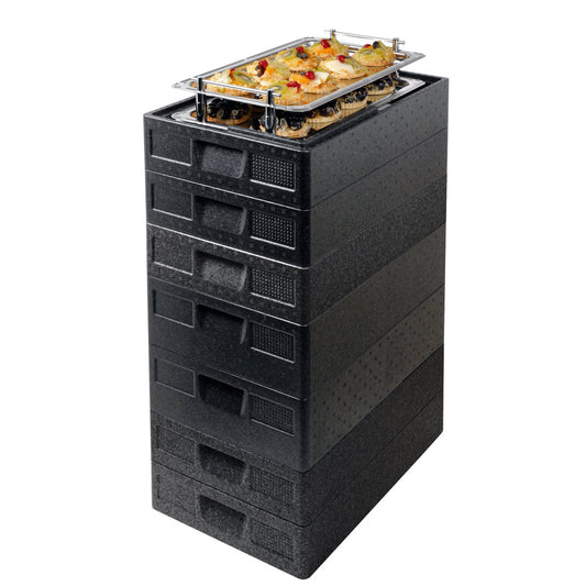 GASTRONORM 1/1 Thermo-Wendebox - Nutzhöhe 8 cm