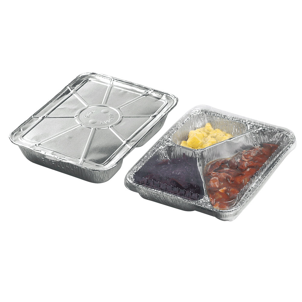 Alu-Deckel für Menüschalen