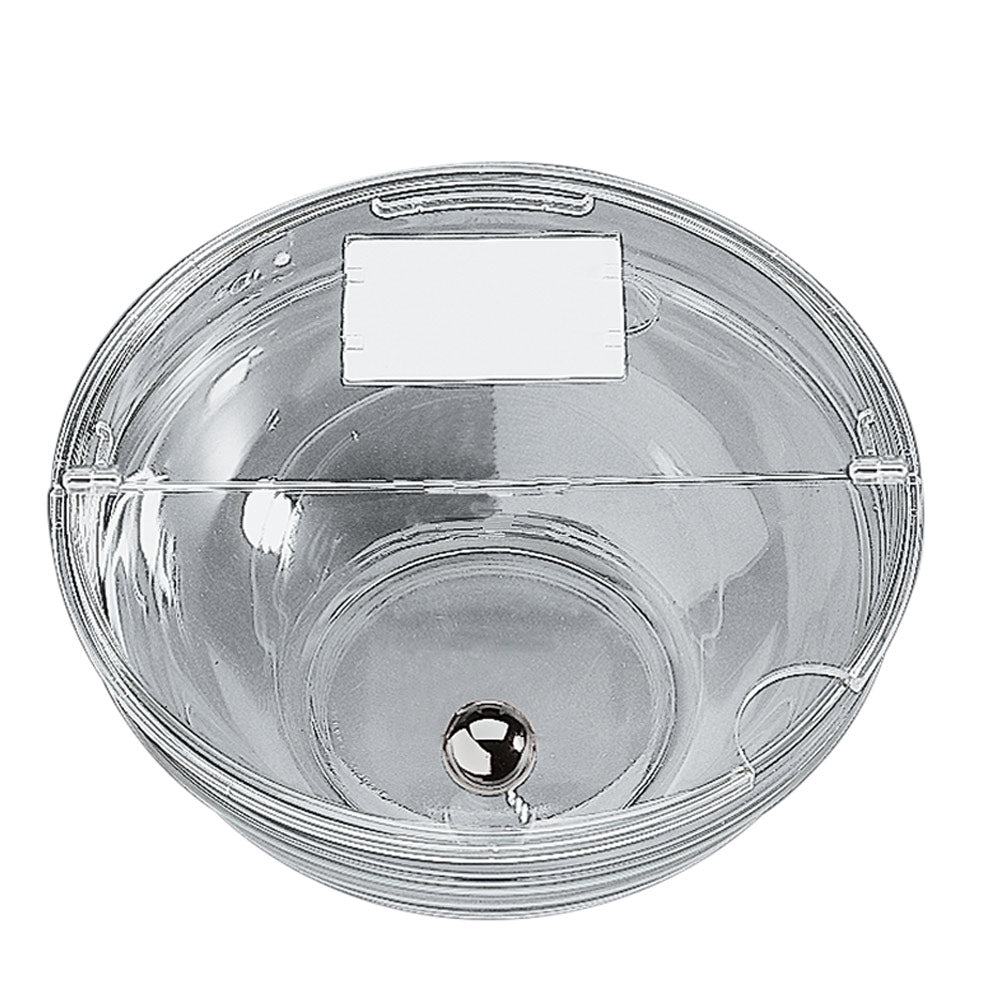 Klappdeckel für Schüssel-Ø 23 cm (verchromter Griff)