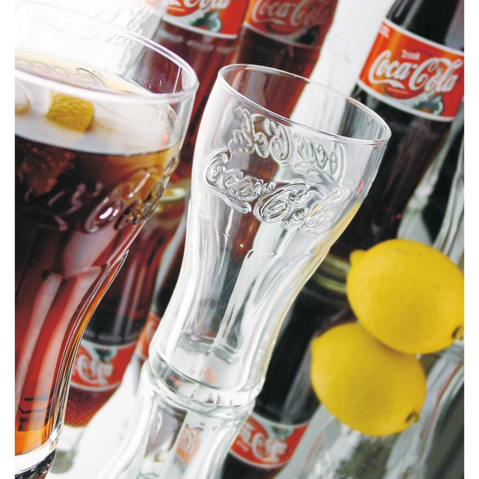 Coca-Cola - Trinkglas 46 cl - geeicht /-/ 0,4