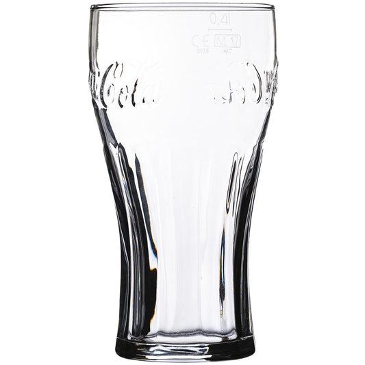 Coca-Cola - Trinkglas 46 cl - geeicht /-/ 0,4