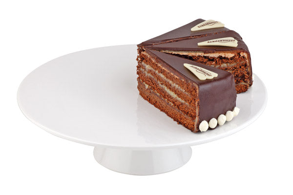 CASUAL Servier- & Tortenplatte - Ø 31 x 8 cm (Melamin weiß)