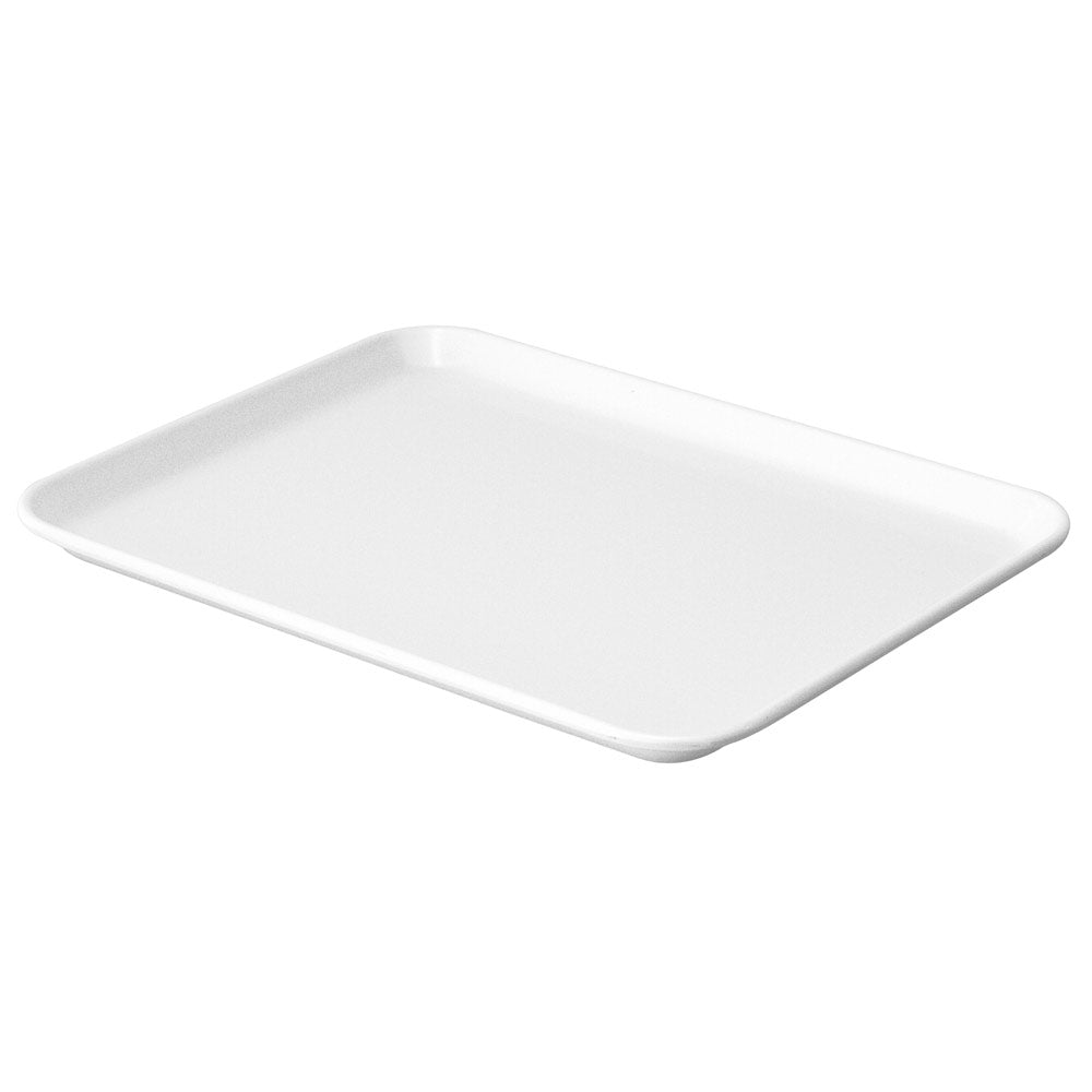 Melamin-Platte 42 x 28 cm - weiß