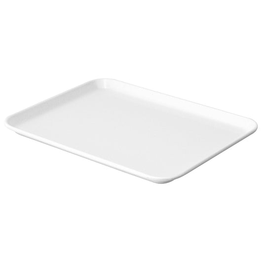Melamin-Platte 42 x 28 cm - weiß