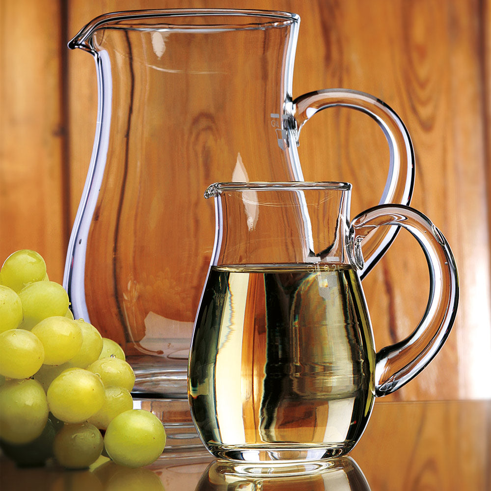 ANTWERPEN Glaskrug geeicht /-/ 1,0 Liter