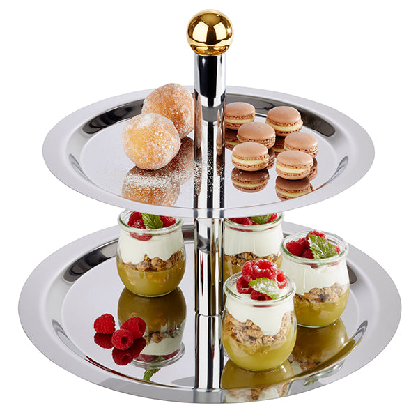 Buffet-Etagére 2-stufig - flach