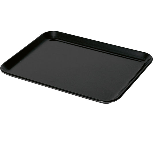 Melamin-Platte 42 x 28 cm - schwarz
