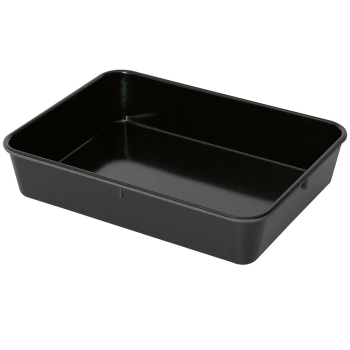 Melamin-Becken 42 x 28 x 6 cm - schwarz