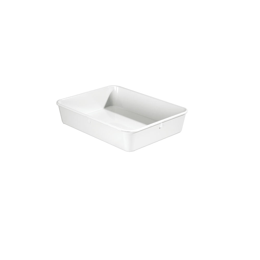 Melamin-Becken 28 x 21 x 6 cm - weiß