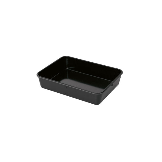 Melamin-Becken 28 x 21 x 6 cm - schwarz