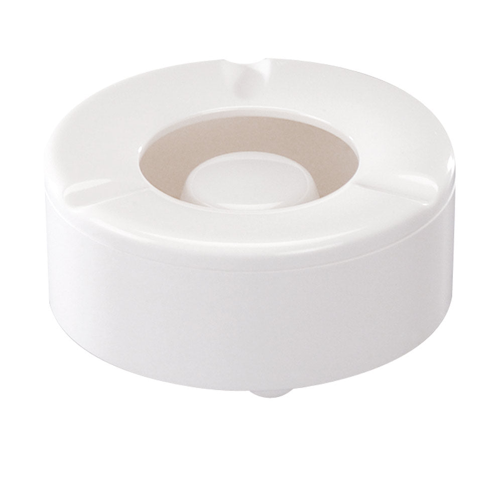 Windaschenbecher  Ø 10 x 4,3 cm - Weiß (Melamin)