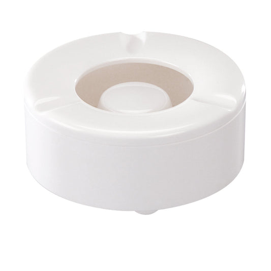 Windaschenbecher  Ø 10 x 4,3 cm - Weiß (Melamin)
