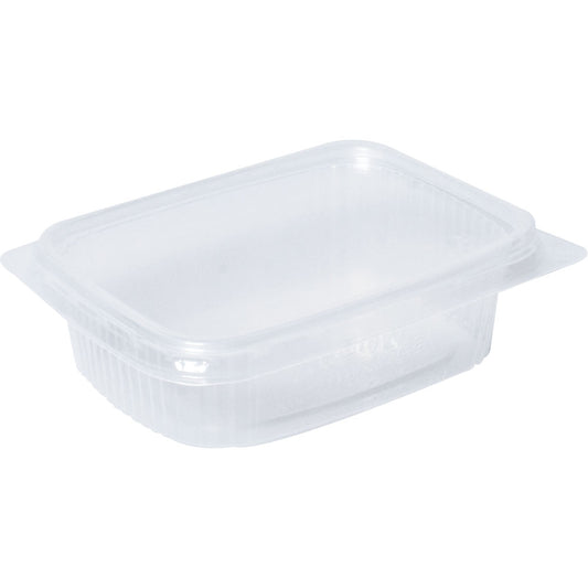 Rechteckbecher mit Deckel - 125 ml (250er Kombipack)