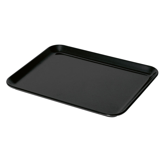 Melamin-Platte 19 x 15 cm - schwarz