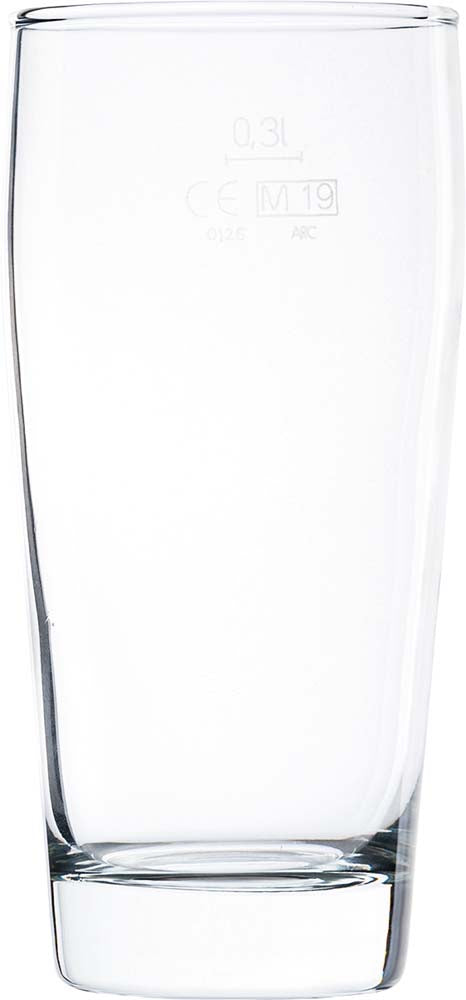 WILLI Trinkglas - 37 cl - (Ø 7,1 x 14,8 cm) - geeicht /-/ 0,3 l