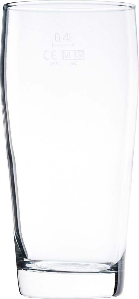 WILLI Trinkglas - 47 cl - (Ø 7,6 x 16,5 cm) - geeicht /-/ 0,4 l